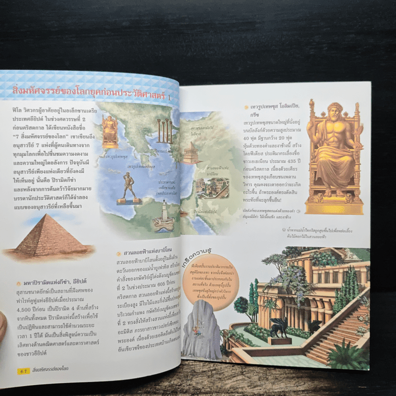 ความรู้รอบตัวสำหรับเยาวชน สิ่งมหัศจรรย์ของโลก