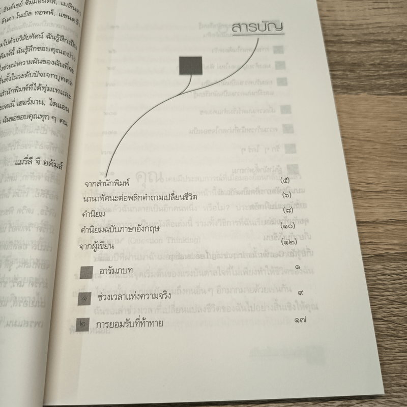 พลิกคำถามเปลี่ยนชีวิต Change Your Questions Change Your Life