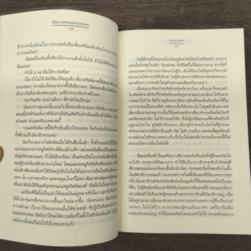 อ้อมกอดของสายหมอก - bookmark