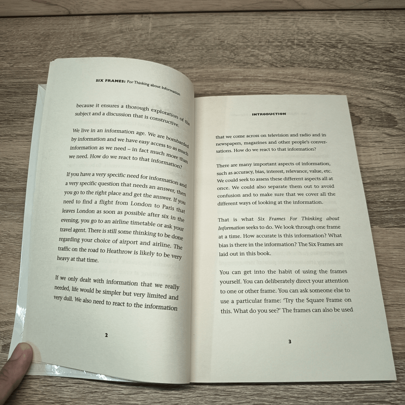 Six Frames - Edward De Bono