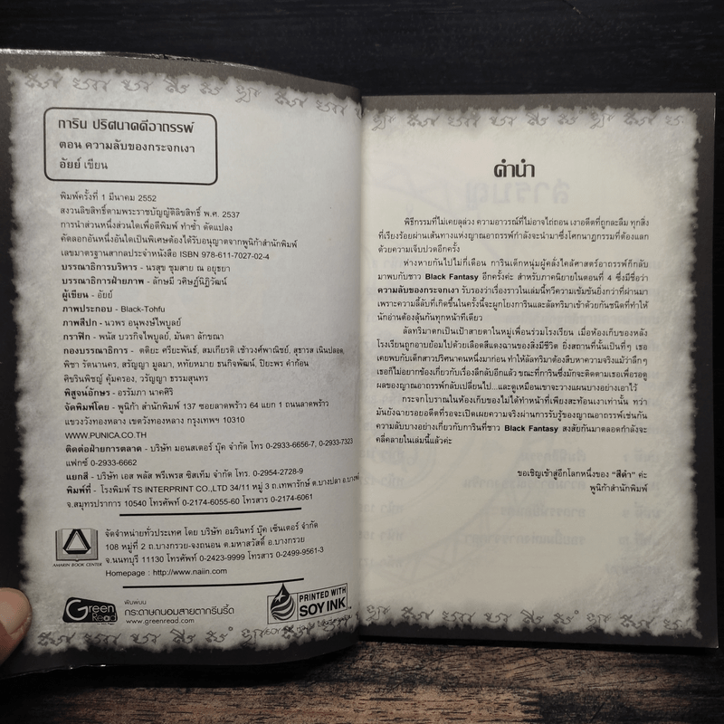 การิน ปริศนาคดีอาถรรพ์ เล่ม 4 ความลับของกระจกเงา