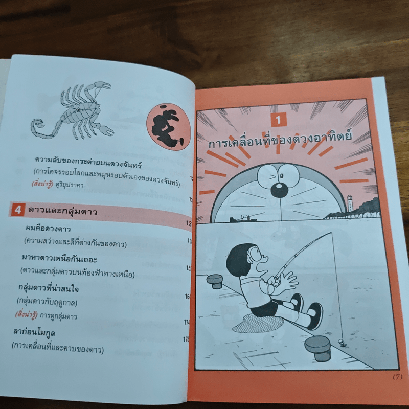 โดเรมอนสอนวิทยาศาสตร์ โลก ดวงอาทิตย์ ดวงจันทร์ ดวงดาว