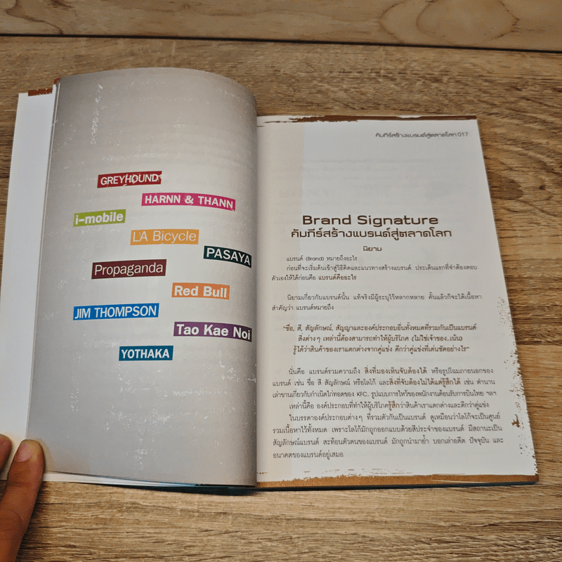 Brand Signature คัมภีร์สร้างแบรนด์สู่ตลาดโลก