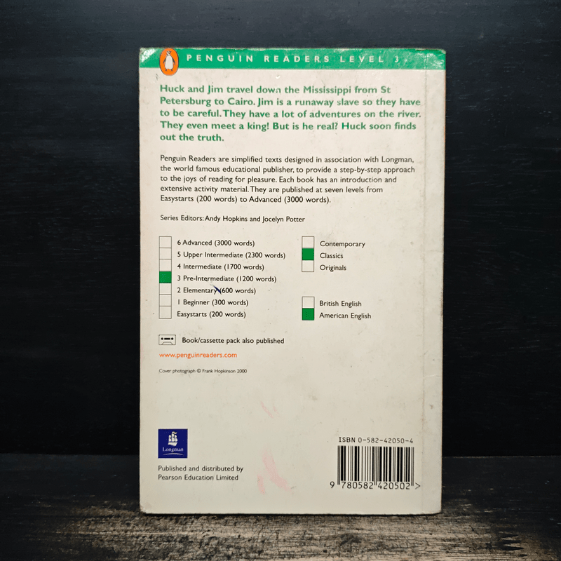 The Adventures of Huckleberry Finn (Penguin Readers: Level 3) - Mark Twain