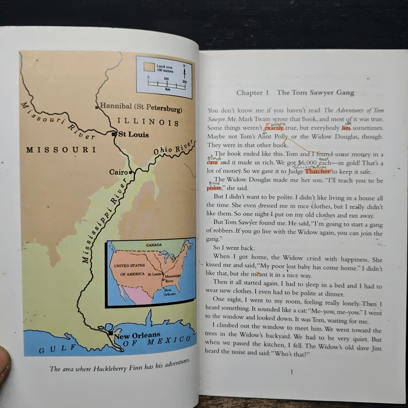 The Adventures of Huckleberry Finn (Penguin Readers: Level 3) - Mark Twain