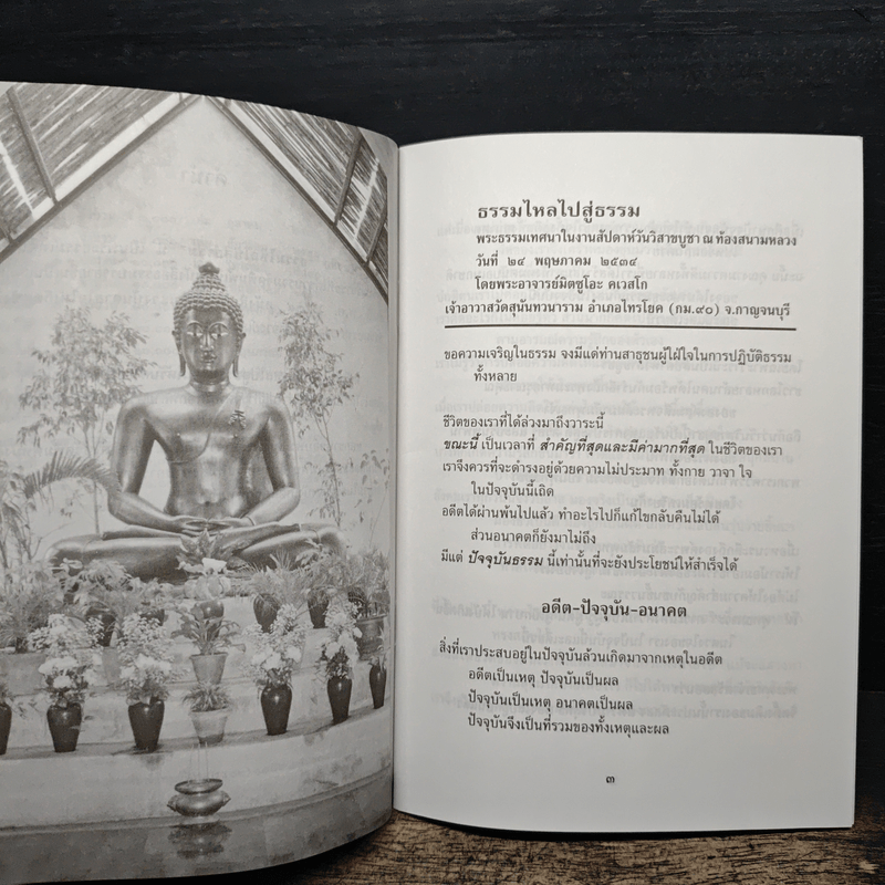 ธรรมไหลไปสู่ธรรม - พระอาจารย์มิตซูโอะ คเวสโก