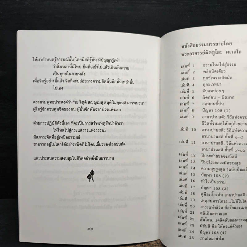 ธรรมไหลไปสู่ธรรม - พระอาจารย์มิตซูโอะ คเวสโก