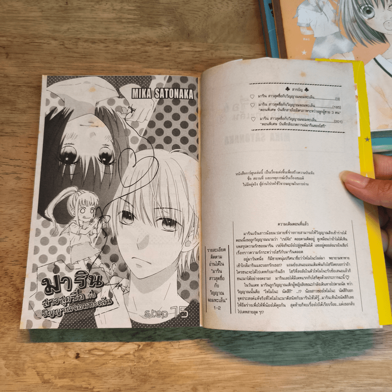 มาริน สาวสุดซื่อกับวิญญาณจอมทะเล้น 3 เล่มจบ