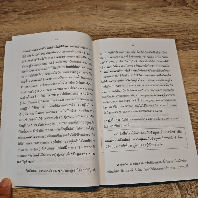 คำอธิบายประมวลกฎหมายอาญา ความผิดเกี่ยวกับบัตรอิเล็กทรอนิกส์ - ดร.เกียรติขจร วัจนะสวัสดิ์