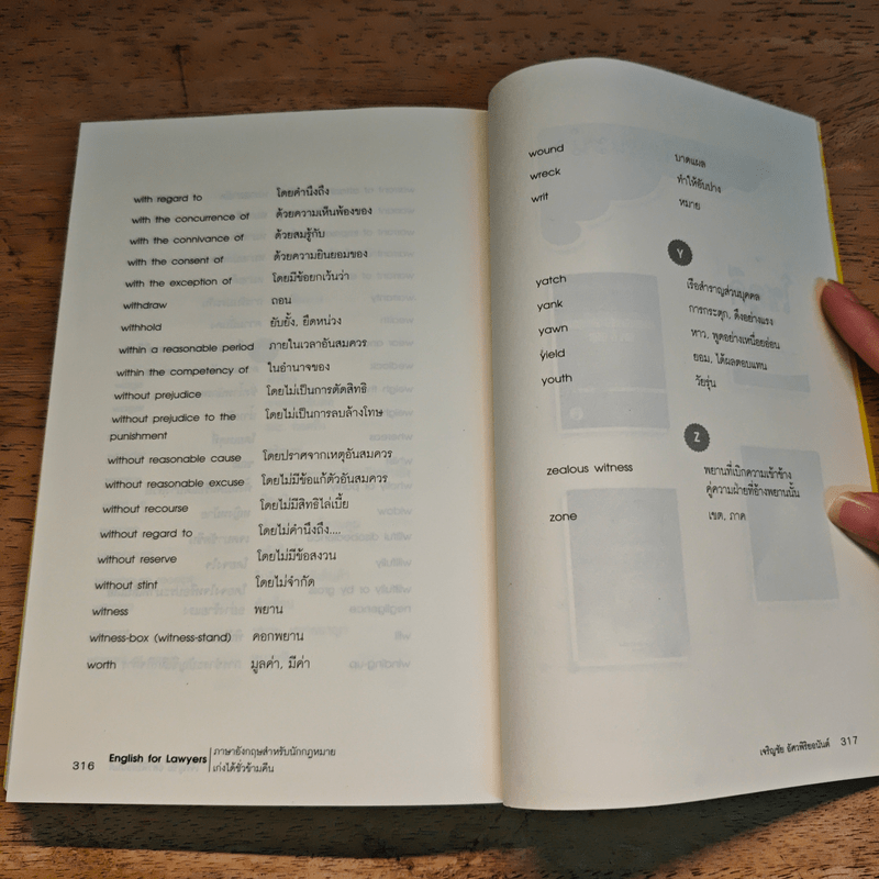 ภาษาอังกฤษสำหรับนักกฎหมาย เก่งได้ชั่วข้ามคืน English  for Lawyears - เจริญชัย อัศวพิริยอนันต์