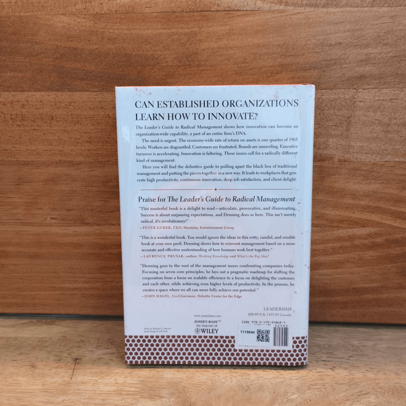 The Leader's Guide to Radical Management - Stephen Denning