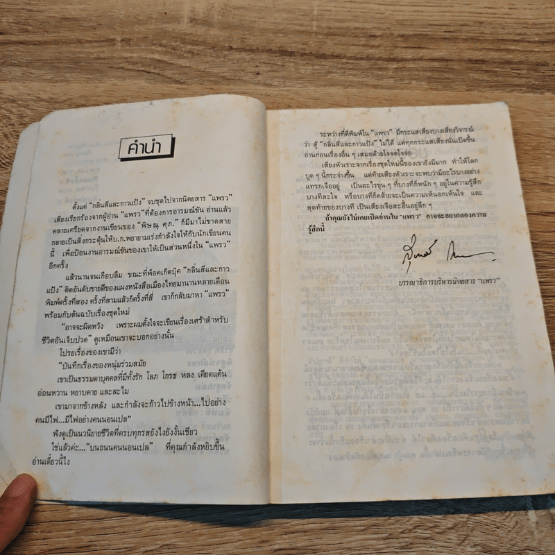 บนถนนคนนอนเปล - พิษณุ ศุภ