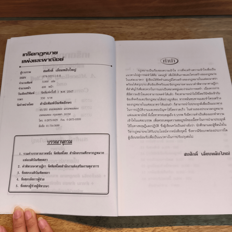 เกร็ดกฎหมายแพ่งและพาณิชย์ - สมศักดิ์ เอี่ยมพลับใหญ่