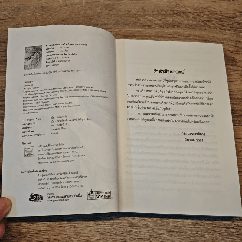 ท่านอ๋องข้าอยากเป็นศรีภรรยา 3 เล่มจบ - Wu Shi Yi