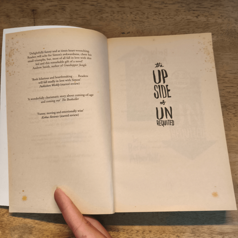 The Upside of Unrequited - Becky Albertalli