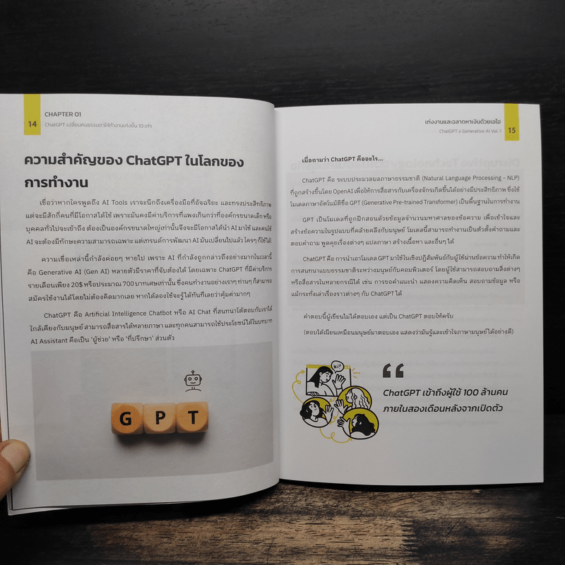 ChatGPT x Generative AI Vol.1 เก่งงานและฉลาดหาเงินด้วยเอไอ - ทศพล บ้านคลองสี่