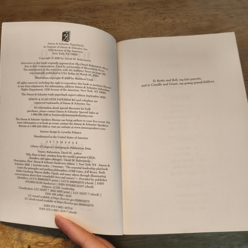 HOW TO LEAD Wisdom from the World's Greatest CEOs, Founders, and Game Changers - David M. Rubenstein