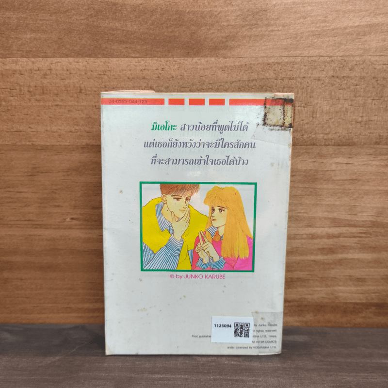 มีใครสักคนไหมที่เข้าใจ เล่ม 1