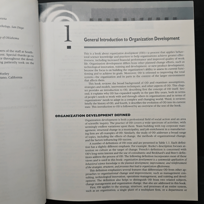 Organization Development & Change - Thomas G. Cummings, Chris Worley