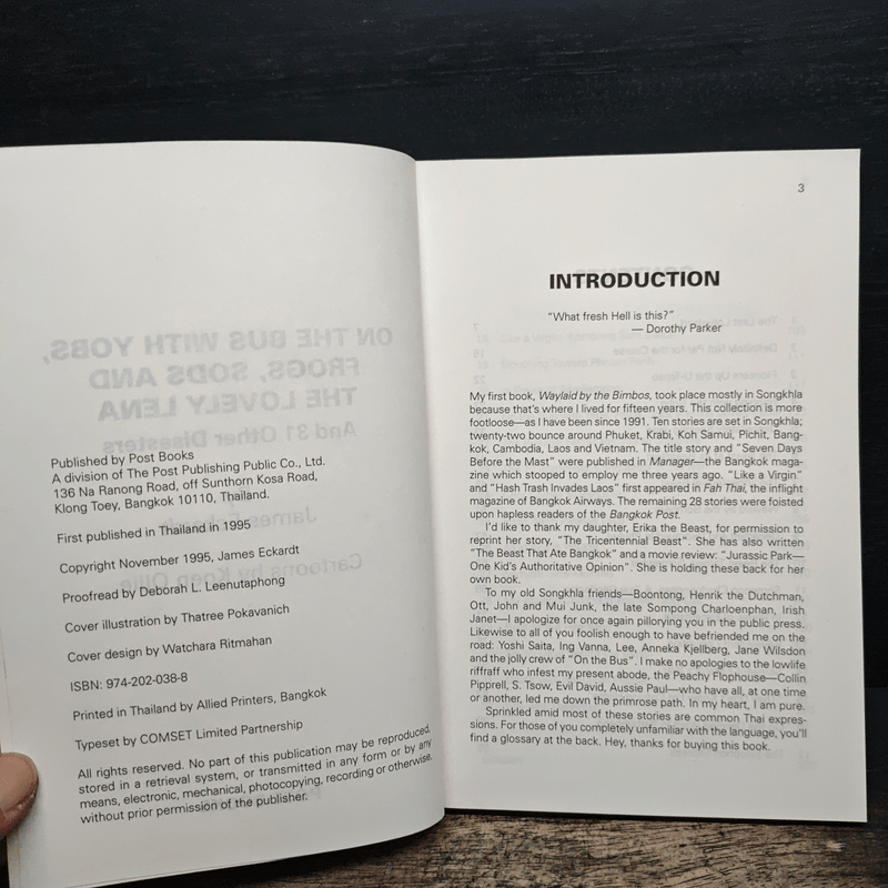 On the Bus with Yobs, Frogs, Sods and the Lovely Lena and 31 Other Disasters - James Eckardt