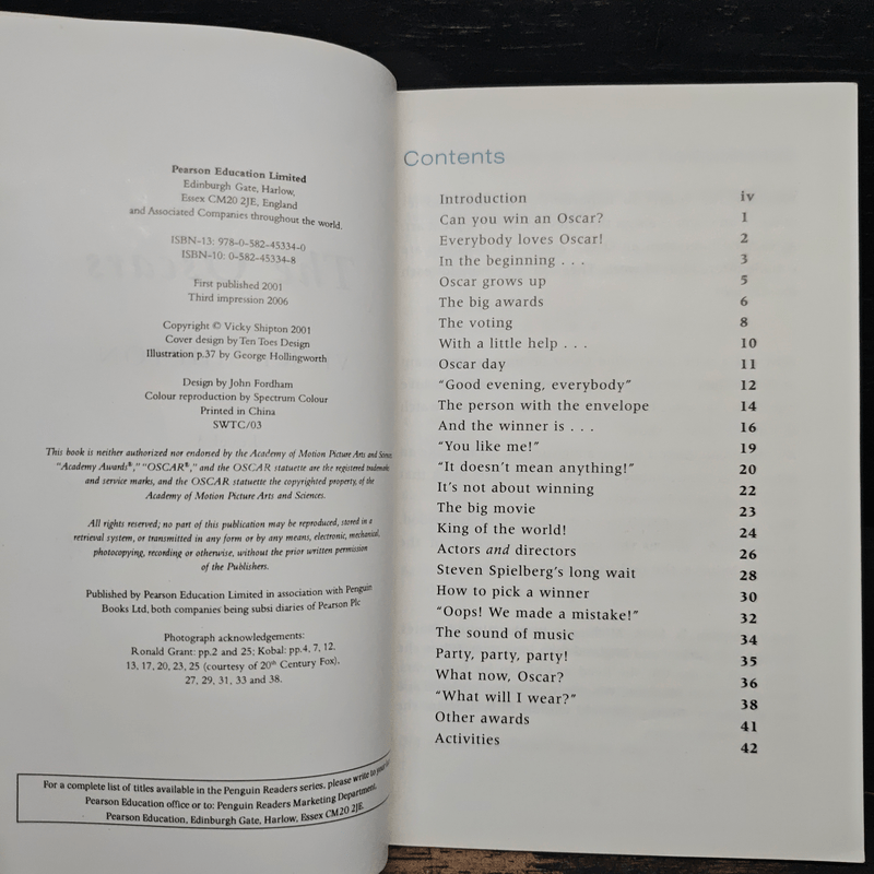 The Oscars - Vicky Shipton