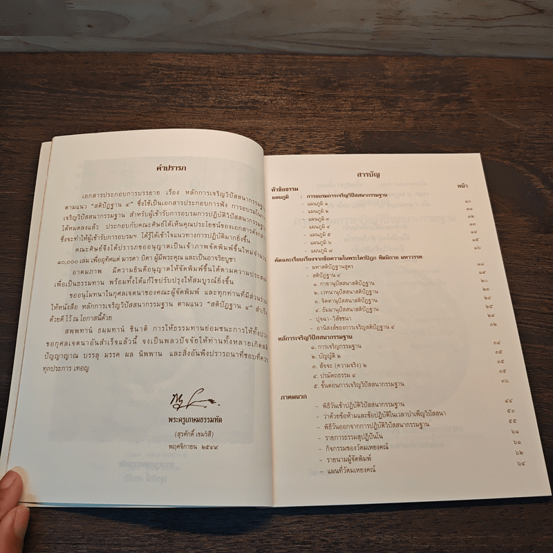 หลักการเจริญวิปัสสนากรรมฐาน ตามแนว "สติปัฏฐาน ๔" - พระครูเกษมธรรมทัต