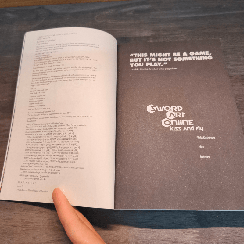 Sword Art Online Light Novel Volume 22 - Reki Kawahara