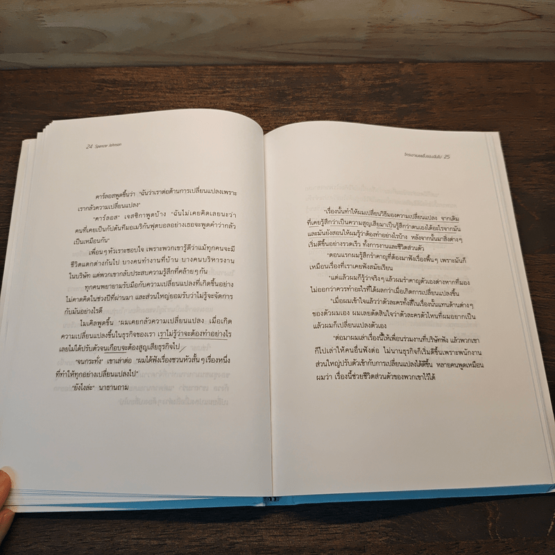 ใครเอาเนยแข็งของฉันไป (ปกแข็ง) Who Moved My Cheese? - Spencer Johnson (สเปนเซอร์ จอห์นสัน)