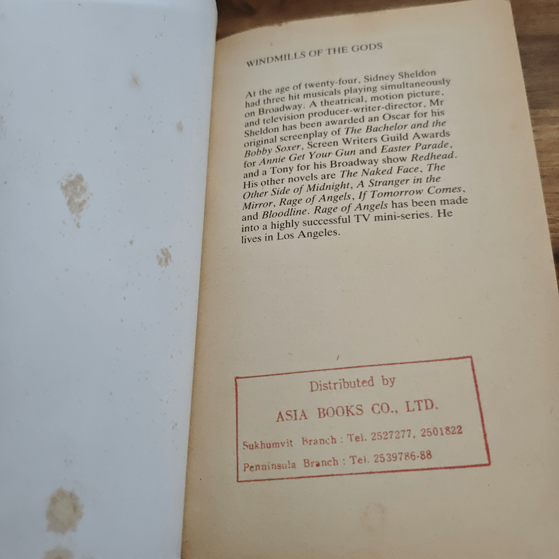 Windmills of the Gods - Sidney Sheldon