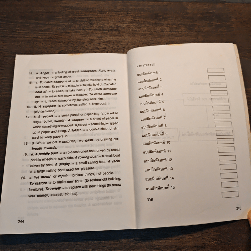 เรียนภาษาอังกฤษจากแบบฝึกหัด เล่ม 2