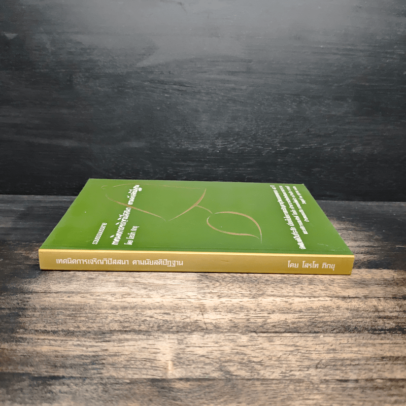 เทคนิคการเจริญวิปัสสนาตามนัยสติปัฏฐาน - โสรโท ภิกขุ