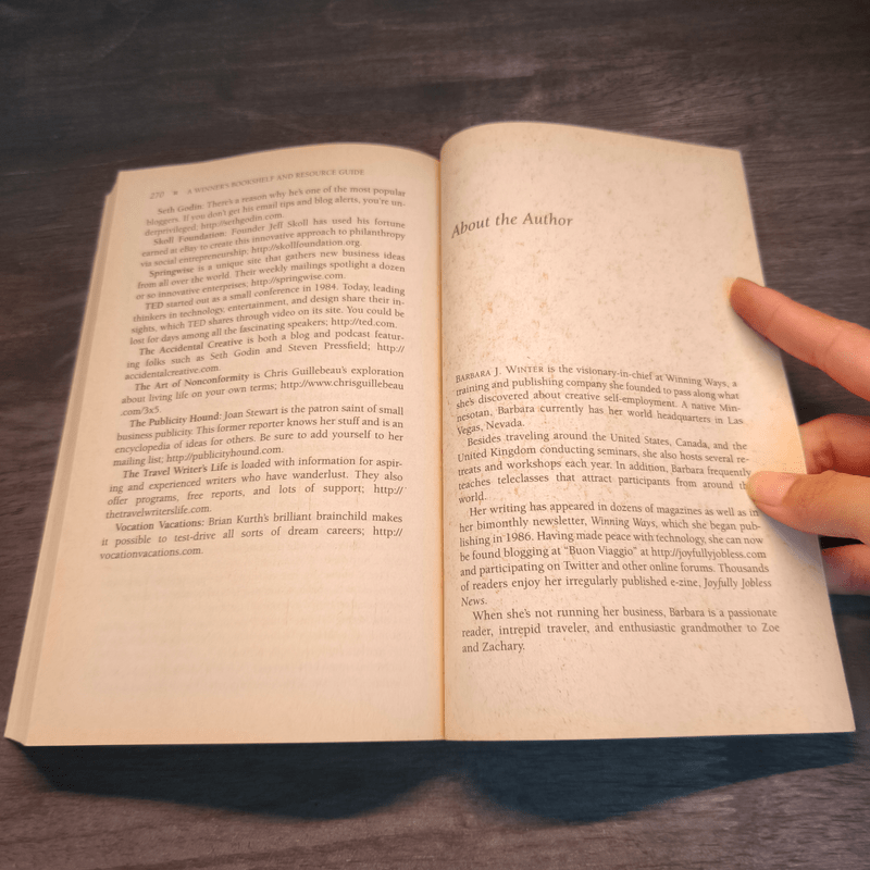 Making a Living Without a Job: Winning Ways For Creating Work That You Love - Barbara Winter