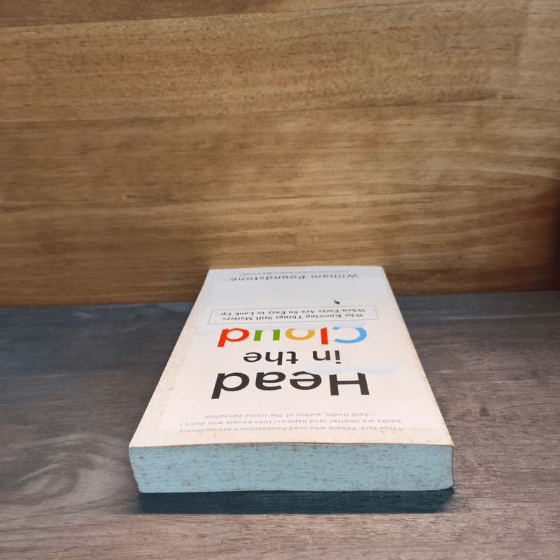 Head in the Cloud - William Poundstone