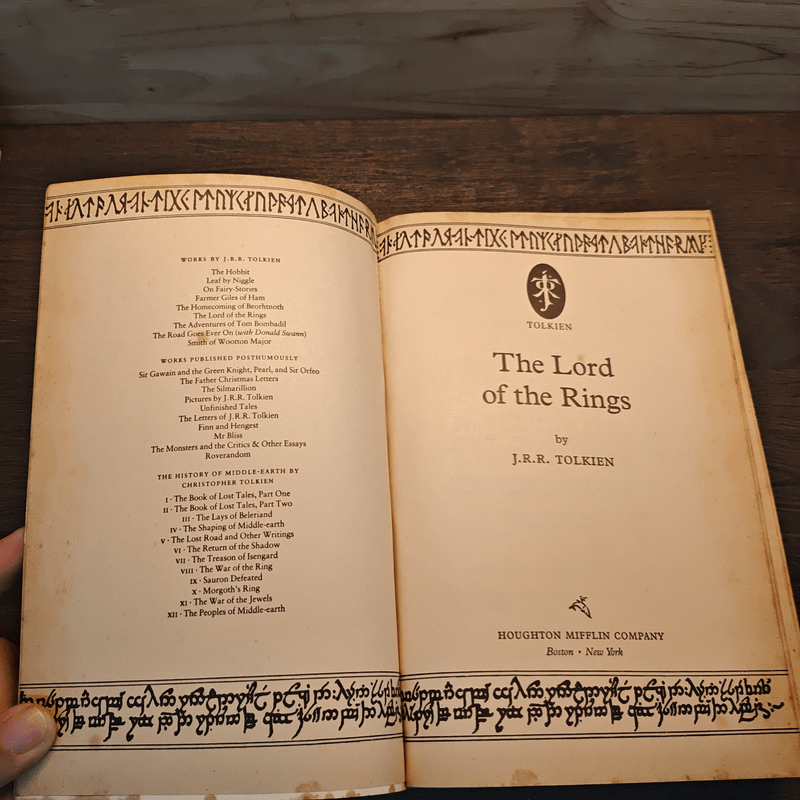 The Lord of the Rings - J.R.R.Tolkien