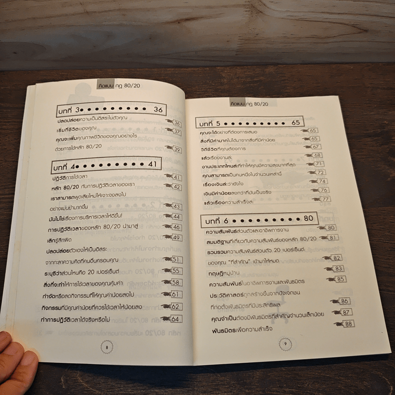 คิดแบบกฎ 80/20 - พันโทอานันท์ ชินบุตร