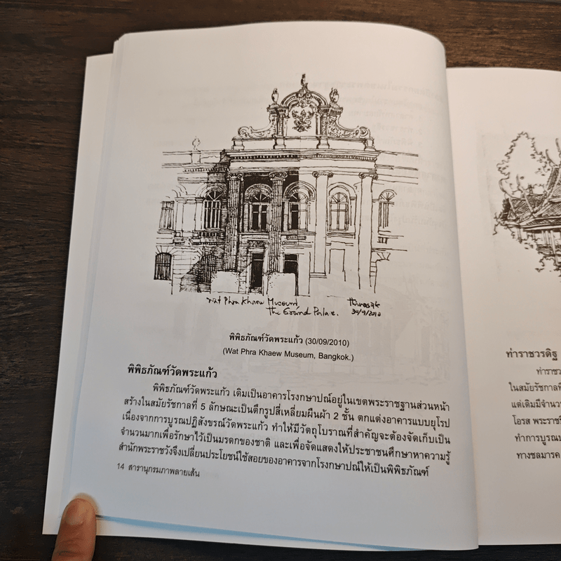 สารานุกรมภาพลายเส้นสถาปัตยกรรมรัตนโกสินทร์ เล่ม 2 วัง