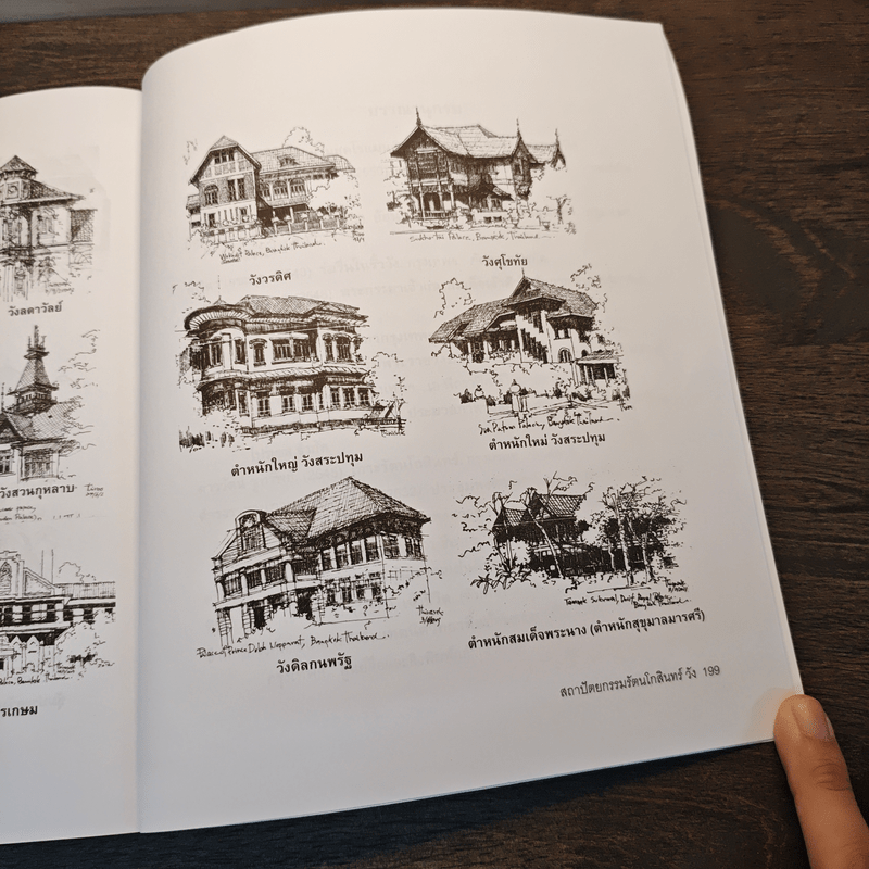 สารานุกรมภาพลายเส้นสถาปัตยกรรมรัตนโกสินทร์ เล่ม 2 วัง