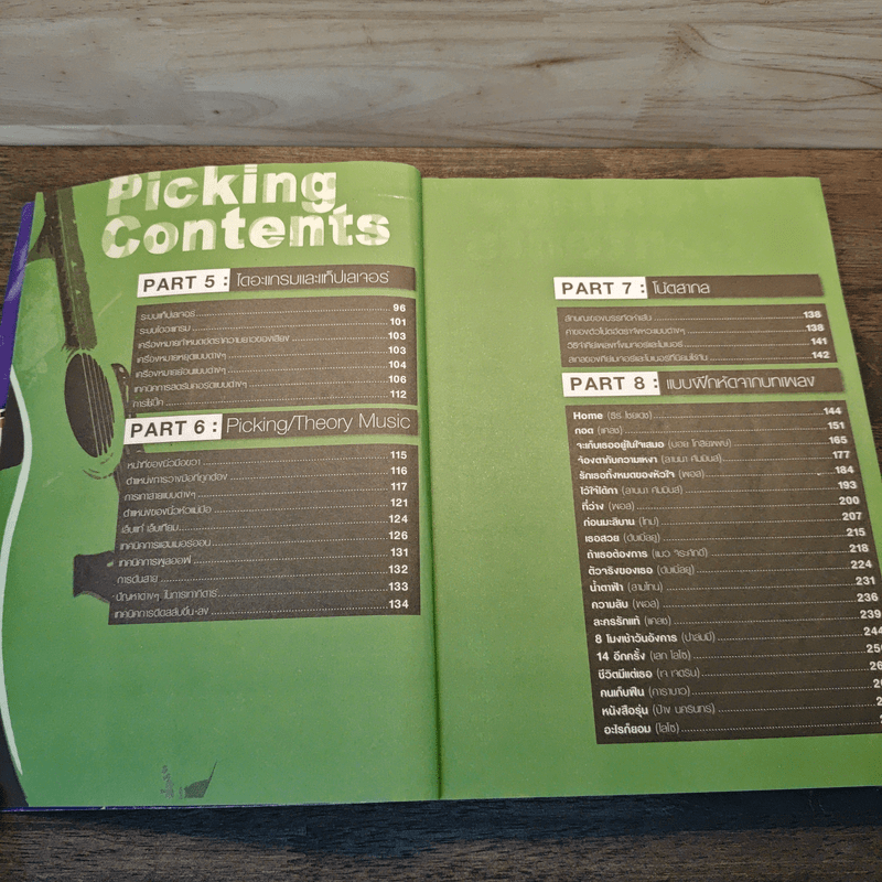 Picking คู่มือการเล่นกีตาร์ฉบับสมบูรณ์