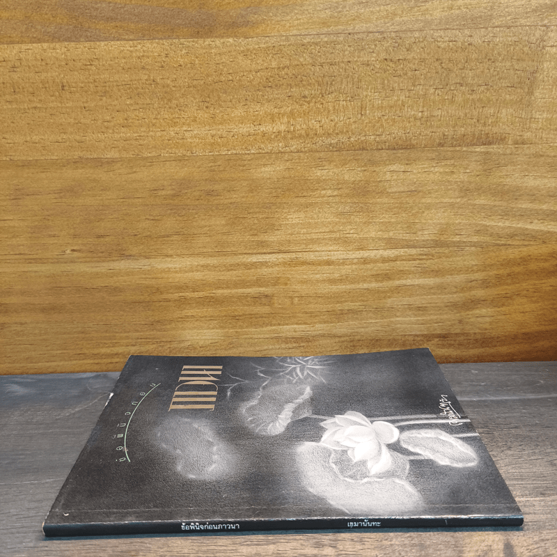 ข้อพินิจก่อนภาวนา - เขมานันทะ