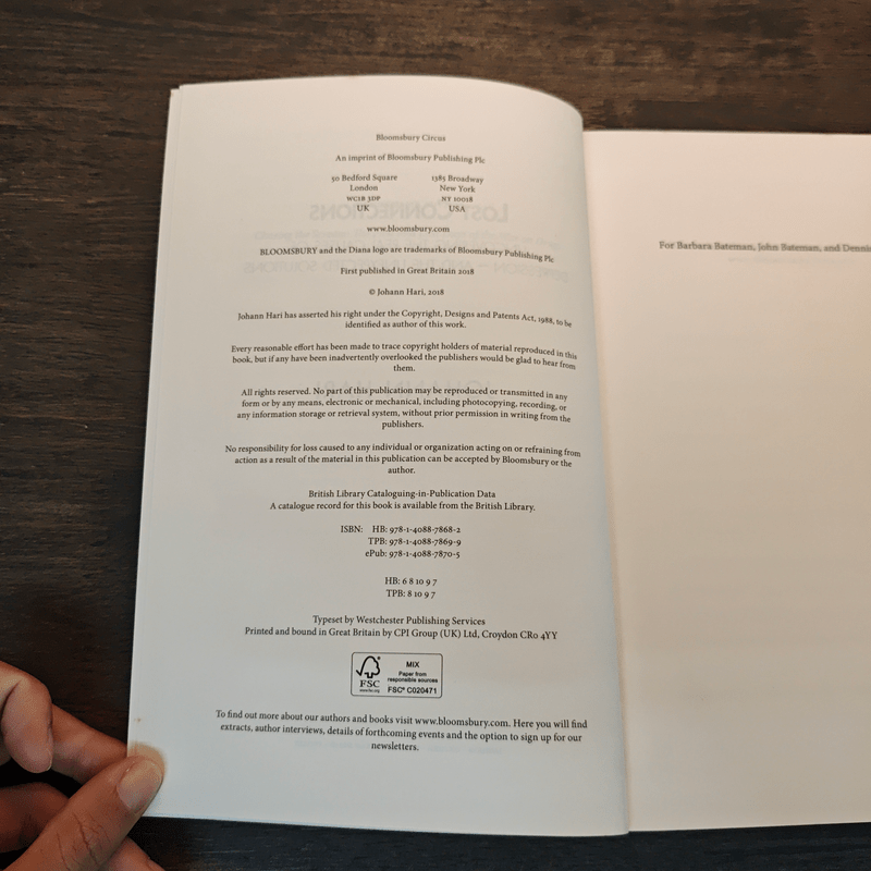 Lost Connections: Uncovering the Real Causes of Depression - and the Unexpected Solutions - Johann Hari
