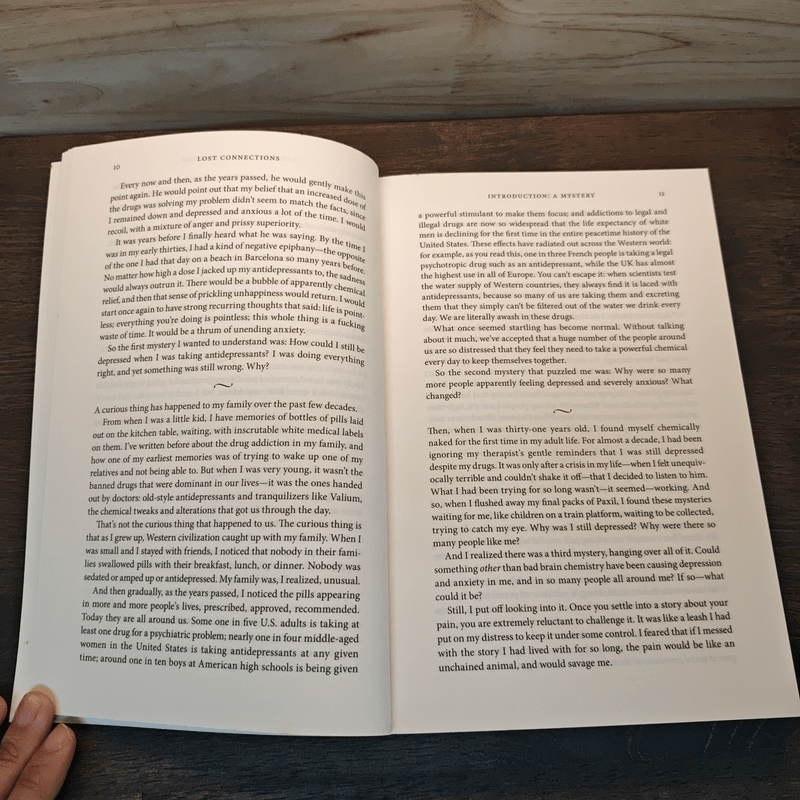 Lost Connections: Uncovering the Real Causes of Depression - and the Unexpected Solutions - Johann Hari