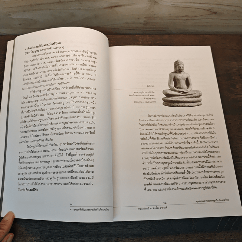 พระพุทธรูปสำคัญและพุทธศิลป์ในดินแดนไทย - ผศ.ดร.ศักดิ์ชัย สายสิงห์