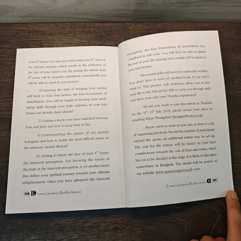 Einstein Questions, Buddha Answers - Supawan P.Panawong Green