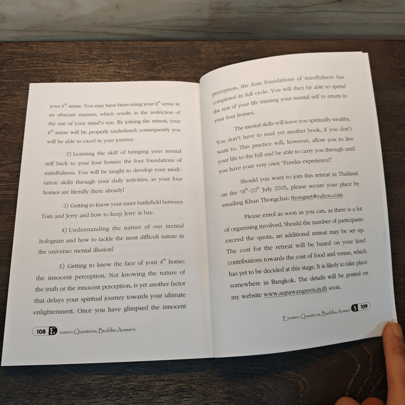 Einstein Questions, Buddha Answers - Supawan P.Panawong Green