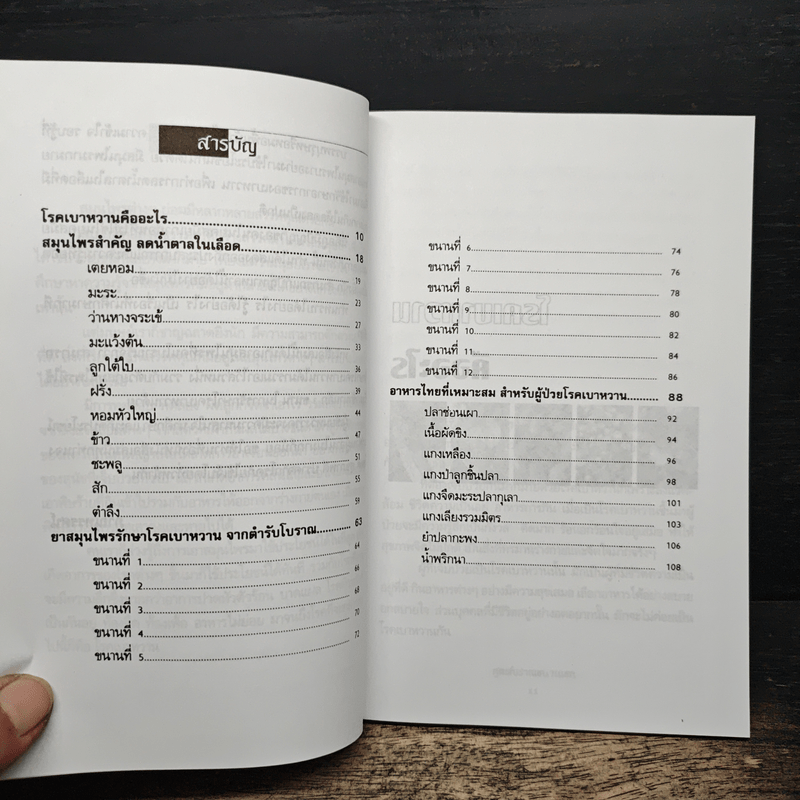 สมุนไพรรักษาเบาหวาน สูตรโบราณขนานเอก - ภาณุทรรศน์