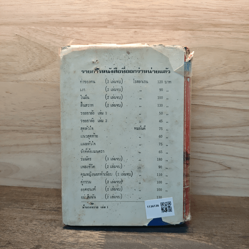 ฟ้าจรดทราย เล่ม 1 - โสภาค สุวรรณ