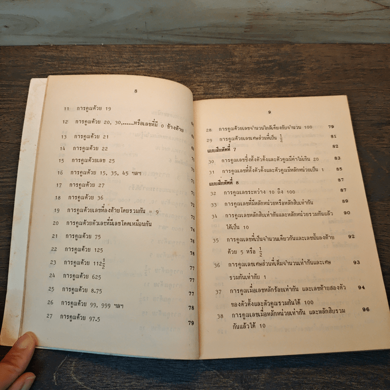 หลักการคิดเลขเร็ว - สุทธิ ภิบาลแทน