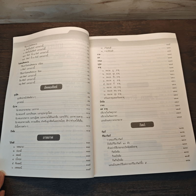 หลักสูตรย่อ บาลีไวยากรณ์ - พระมหานิยม อุตฺตโม