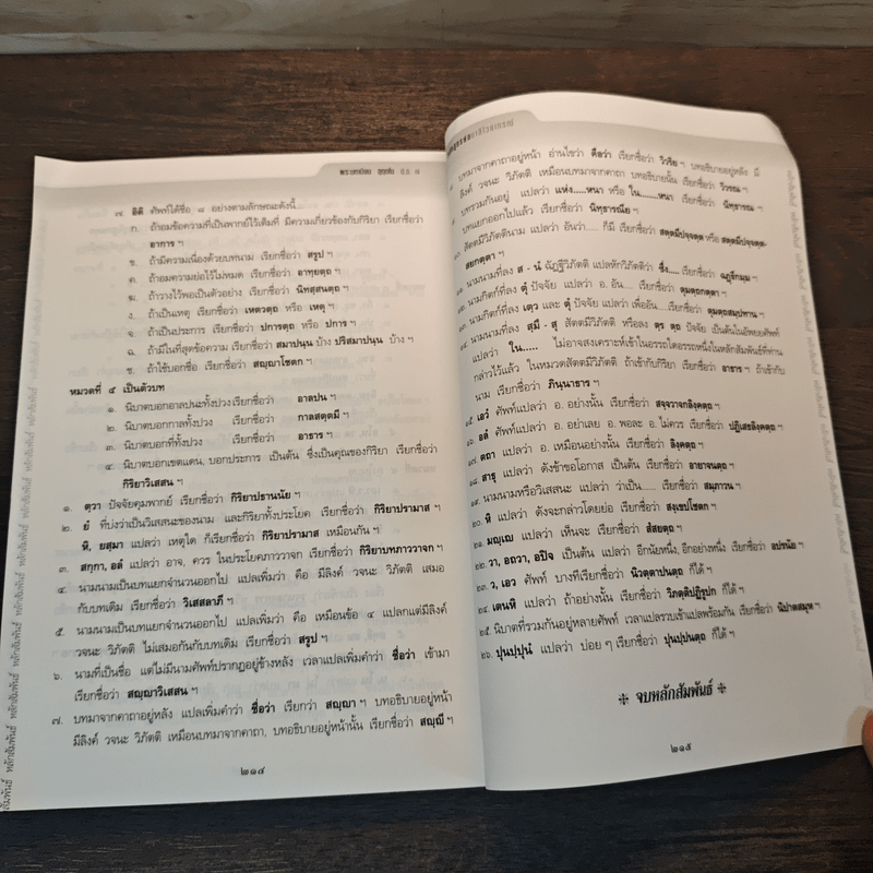 หลักสูตรย่อ บาลีไวยากรณ์ - พระมหานิยม อุตฺตโม