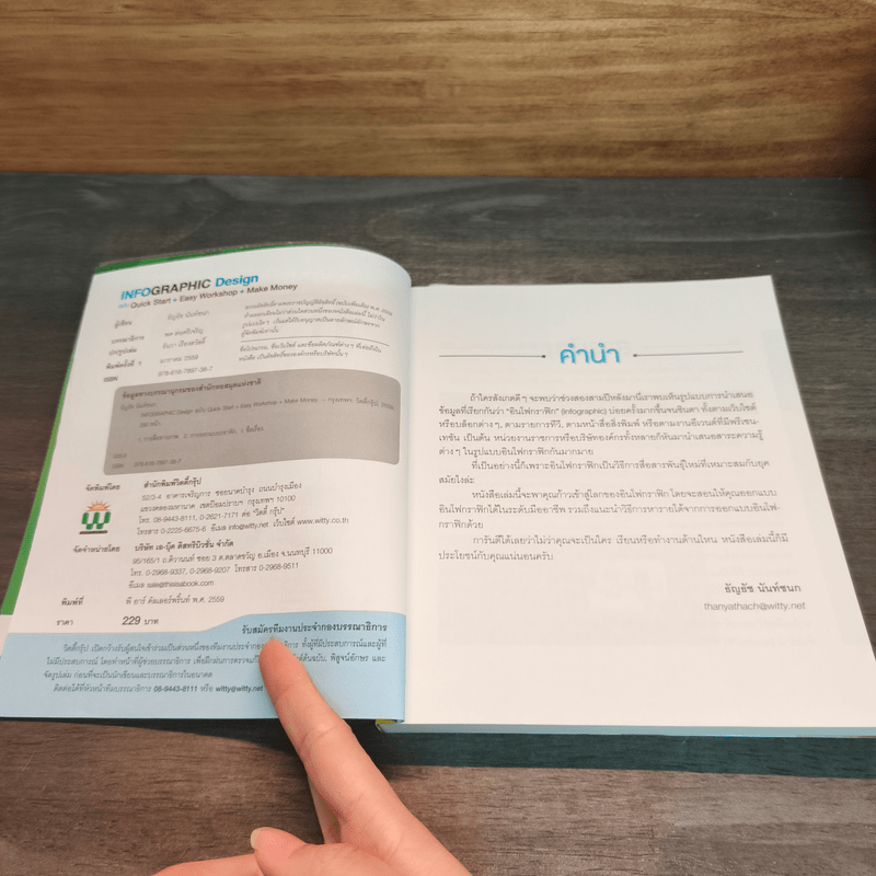 Infographic Design ฉบับ Quick Start + Easy Workshop + Make Money - ธัญธัช นันท์ชนก